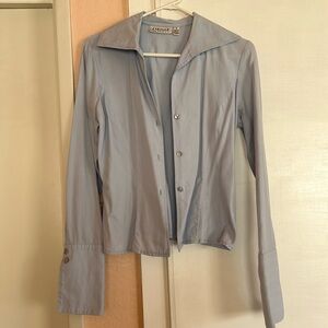 Italian fabric 100% cotton woman shirt